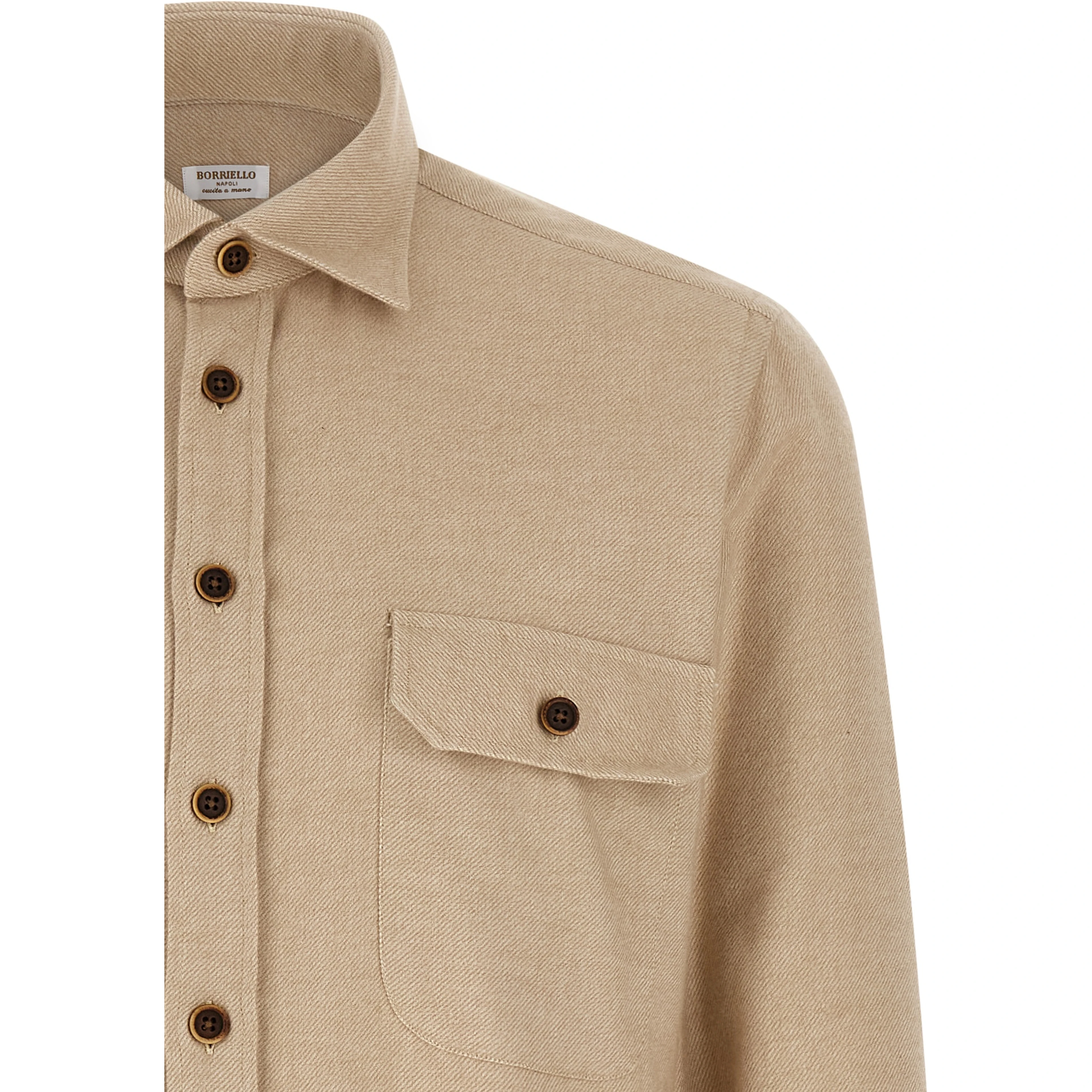 Beige Cotton Blouse