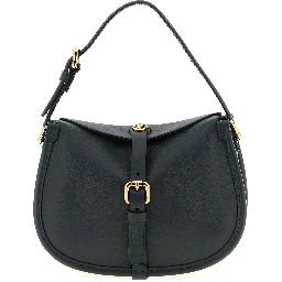 Bicolor Calfskin Crossbody Bag