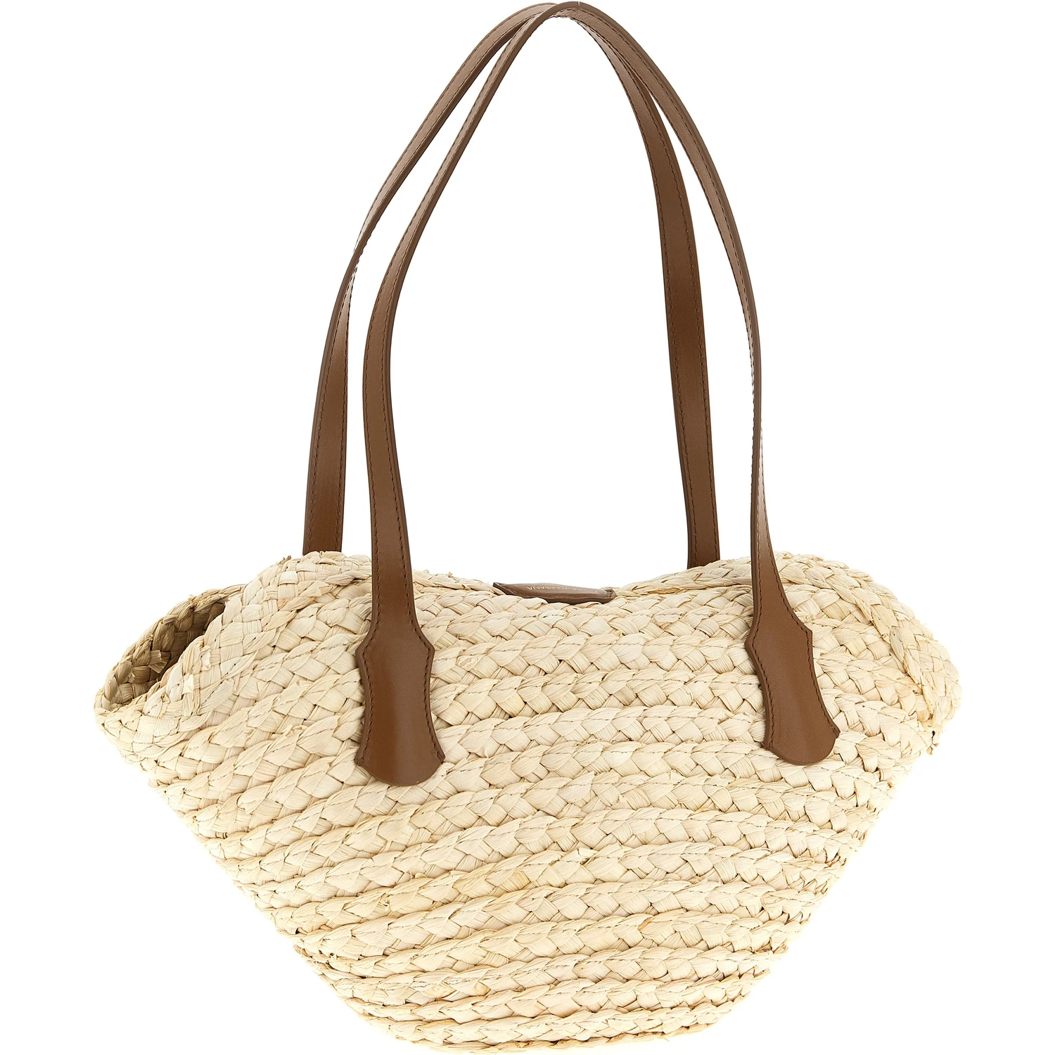 Beige Cork Shoulder Bag