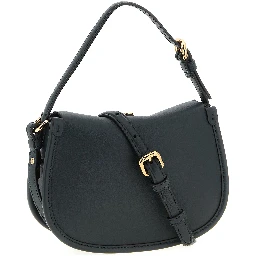 Bicolor Calfskin Crossbody Bag