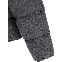 Gray Wool Full-Length Jacket