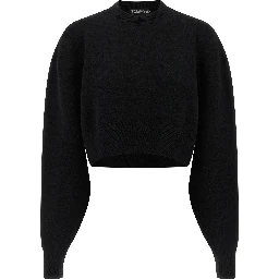 Black Virgin Wool Cardigan