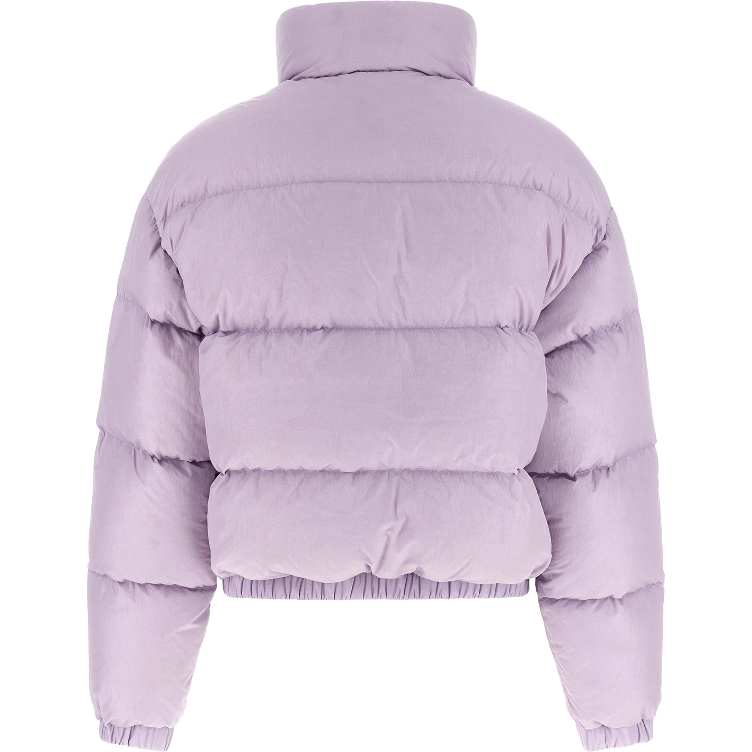 Purple Nylon Full-Length Jacket