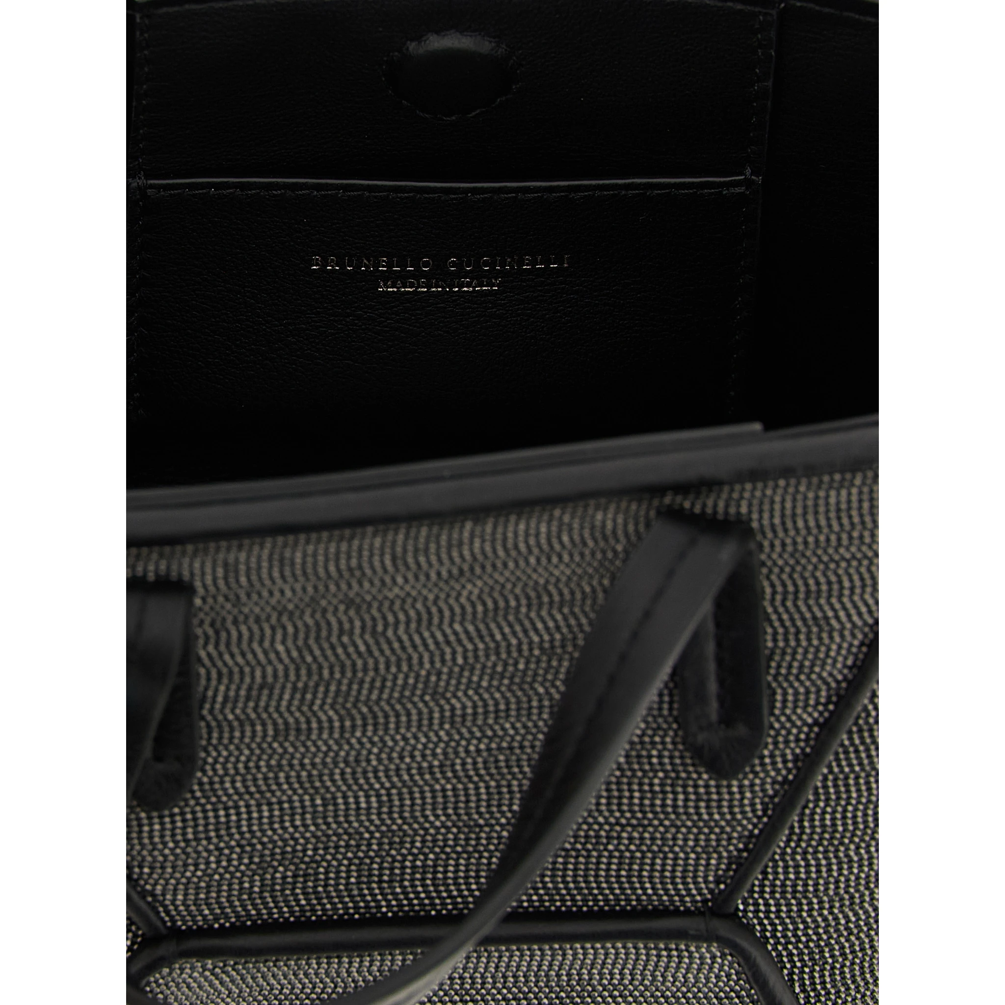 Black Brass Handbag
