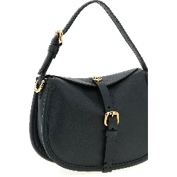 Bicolor Calfskin Crossbody Bag