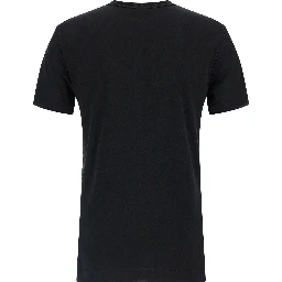 Black Cotton T-Shirt