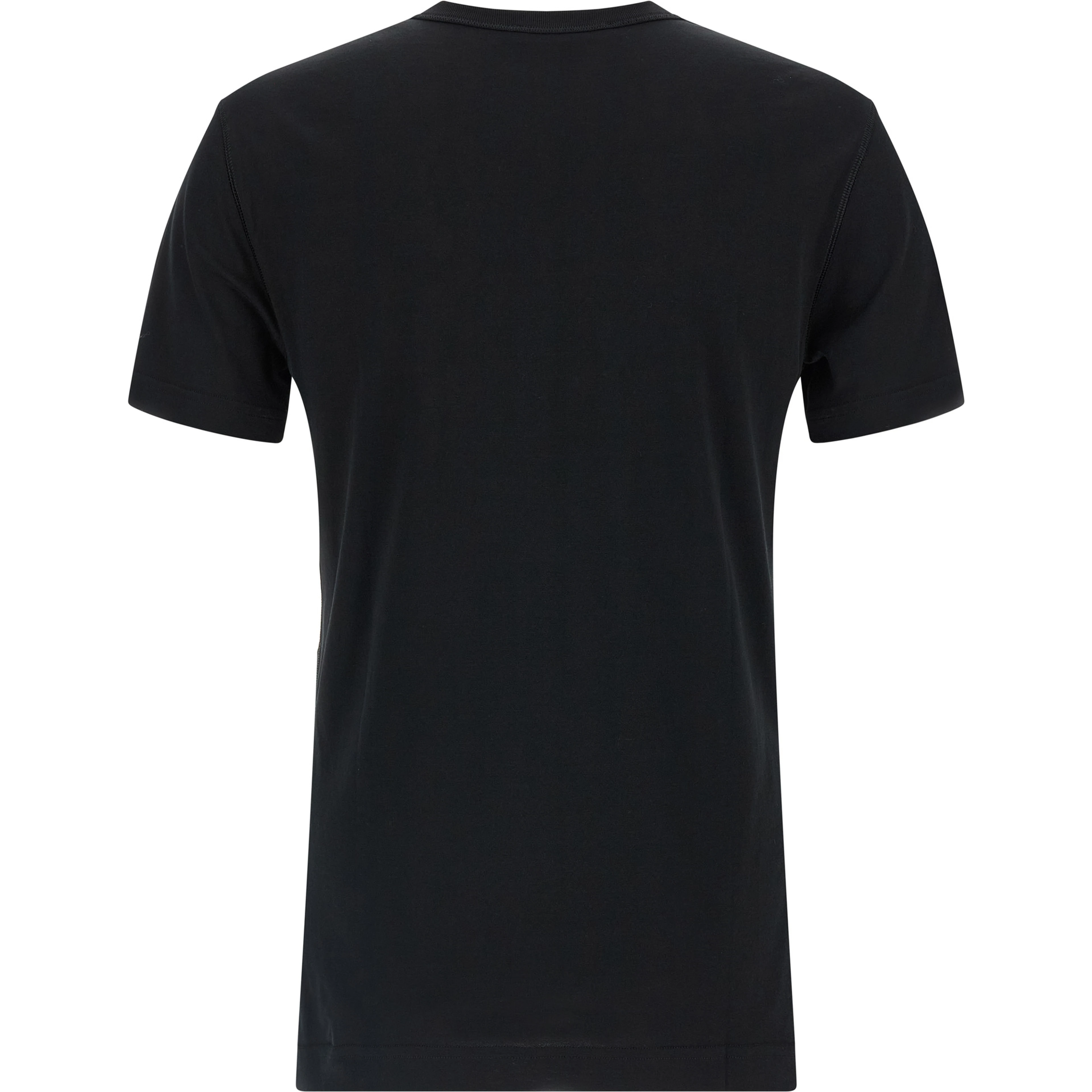 Black Cotton T-Shirt