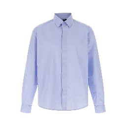 Blue Cotton Blouse