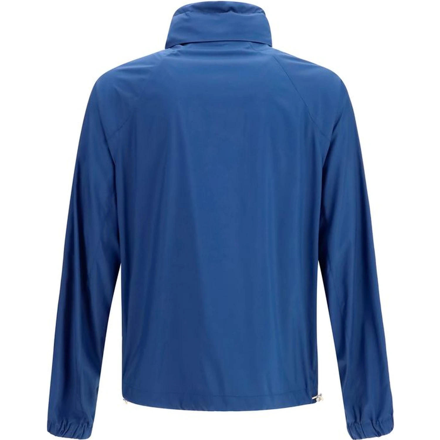 Blue Polyester Shell Jacket