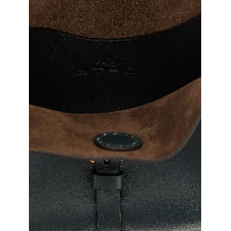 Bicolor Calfskin Crossbody Bag