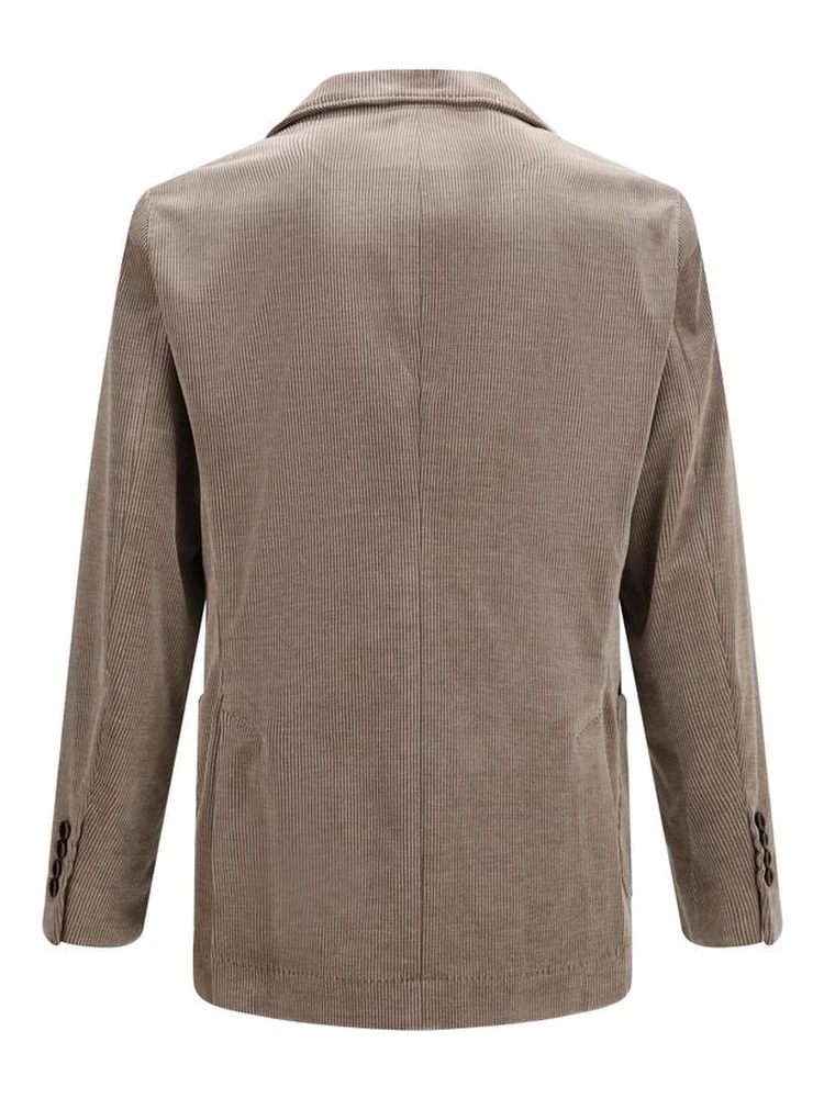 Gray Cotton Full-Length Jacket alternative