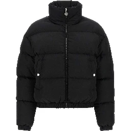 Black Nylon Full-Length Jacket