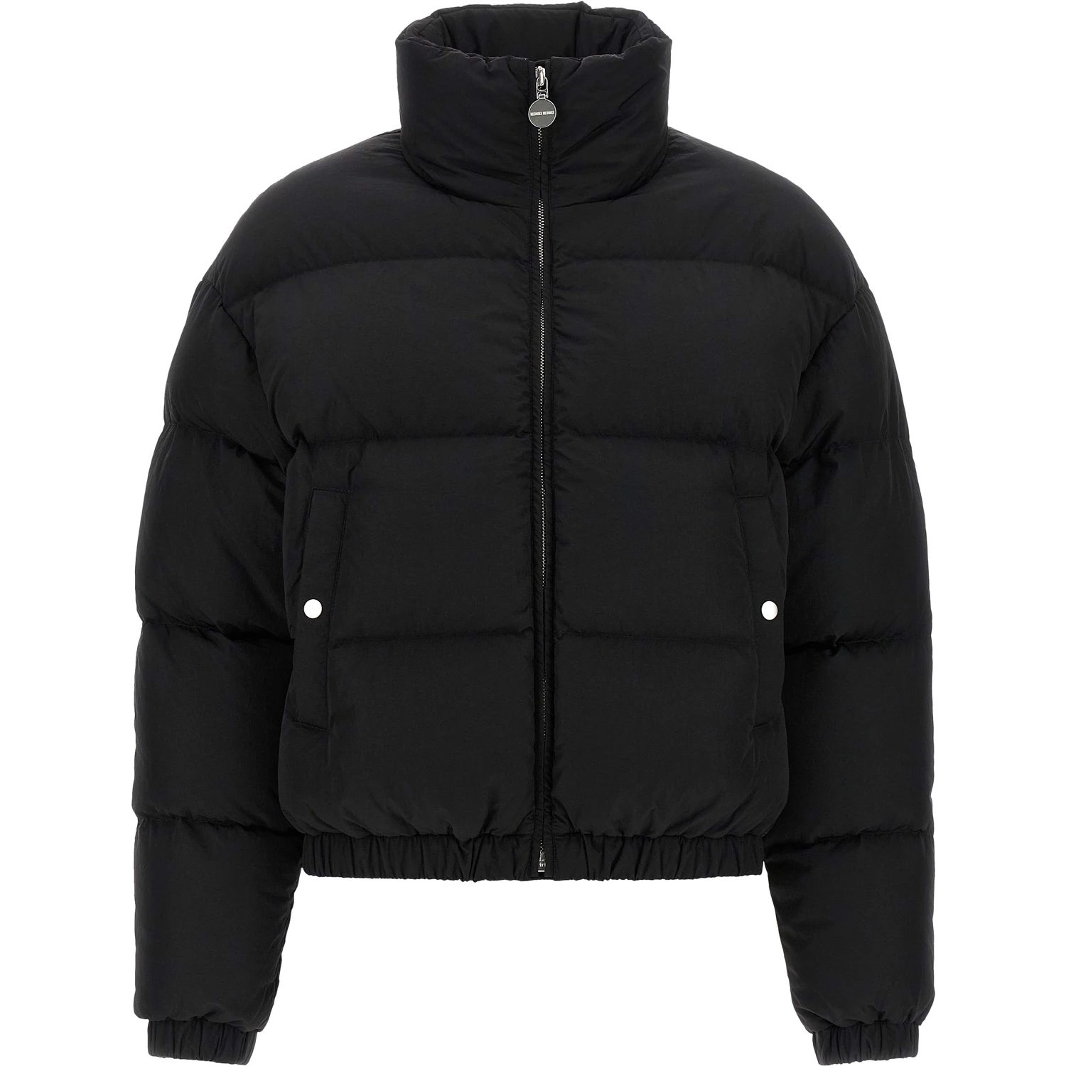 Black Nylon Full-Length Jacket