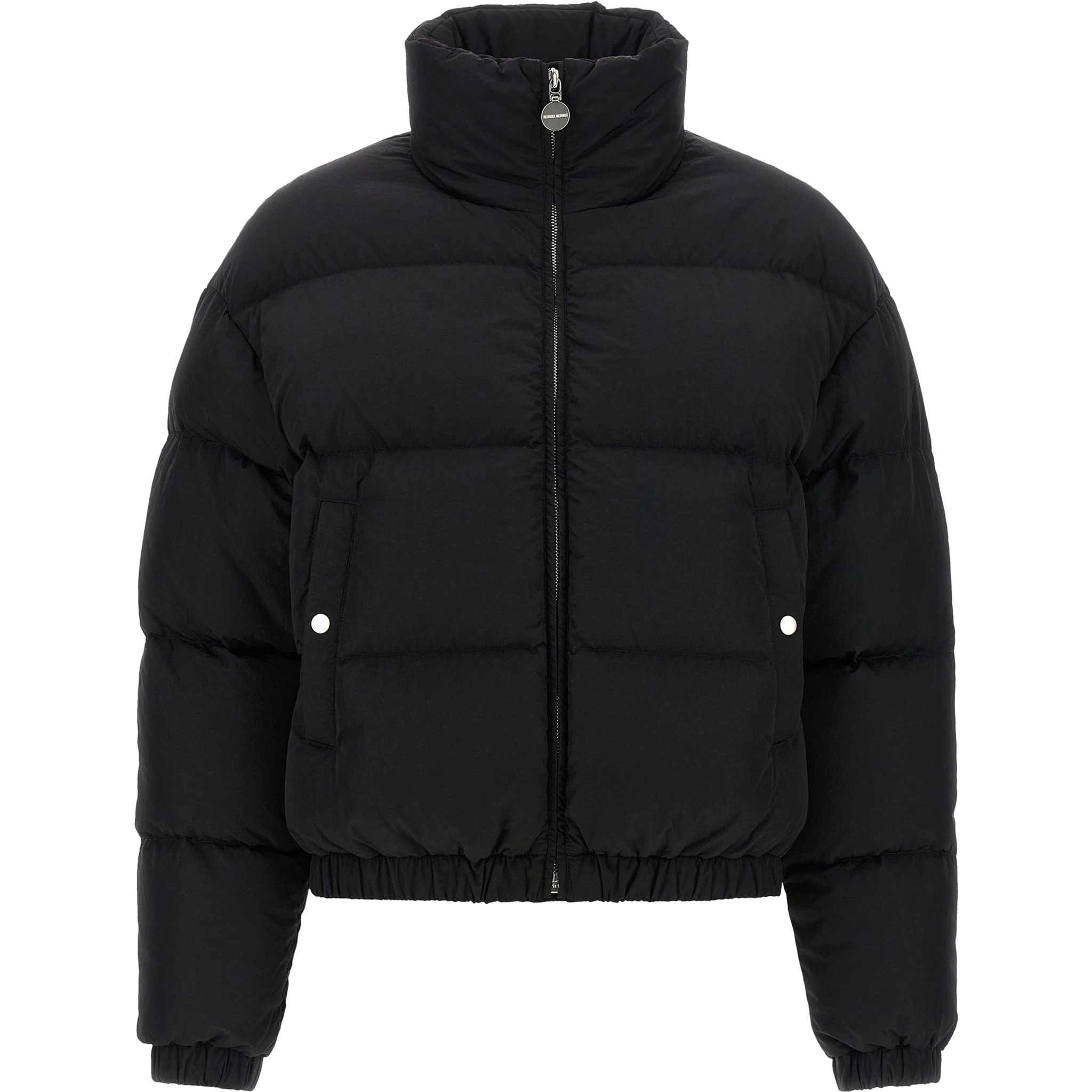 Black Nylon Full-Length Jacket