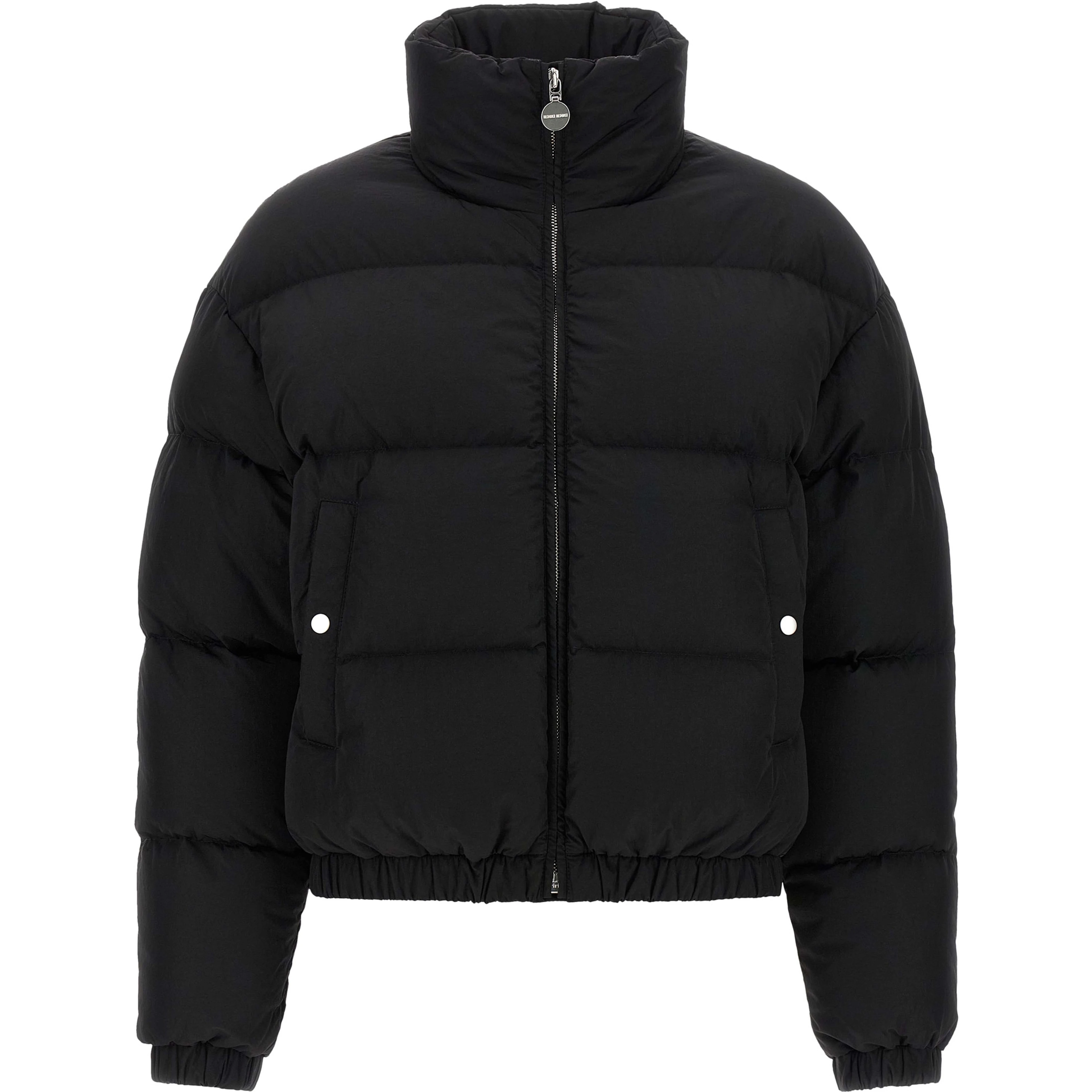 Black Nylon Full-Length Jacket