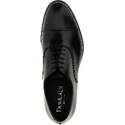 Black Calfskin Oxfords And Derbies
