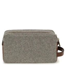 Gray Wool Oves Aries Wallet