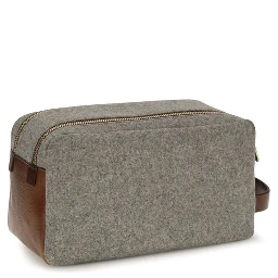Gray Wool Oves Aries Wallet