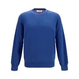 Blue Cotton Sweatshirt