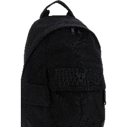 Black Polyamide Backpack