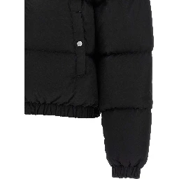 Black Nylon Full-Length Jacket