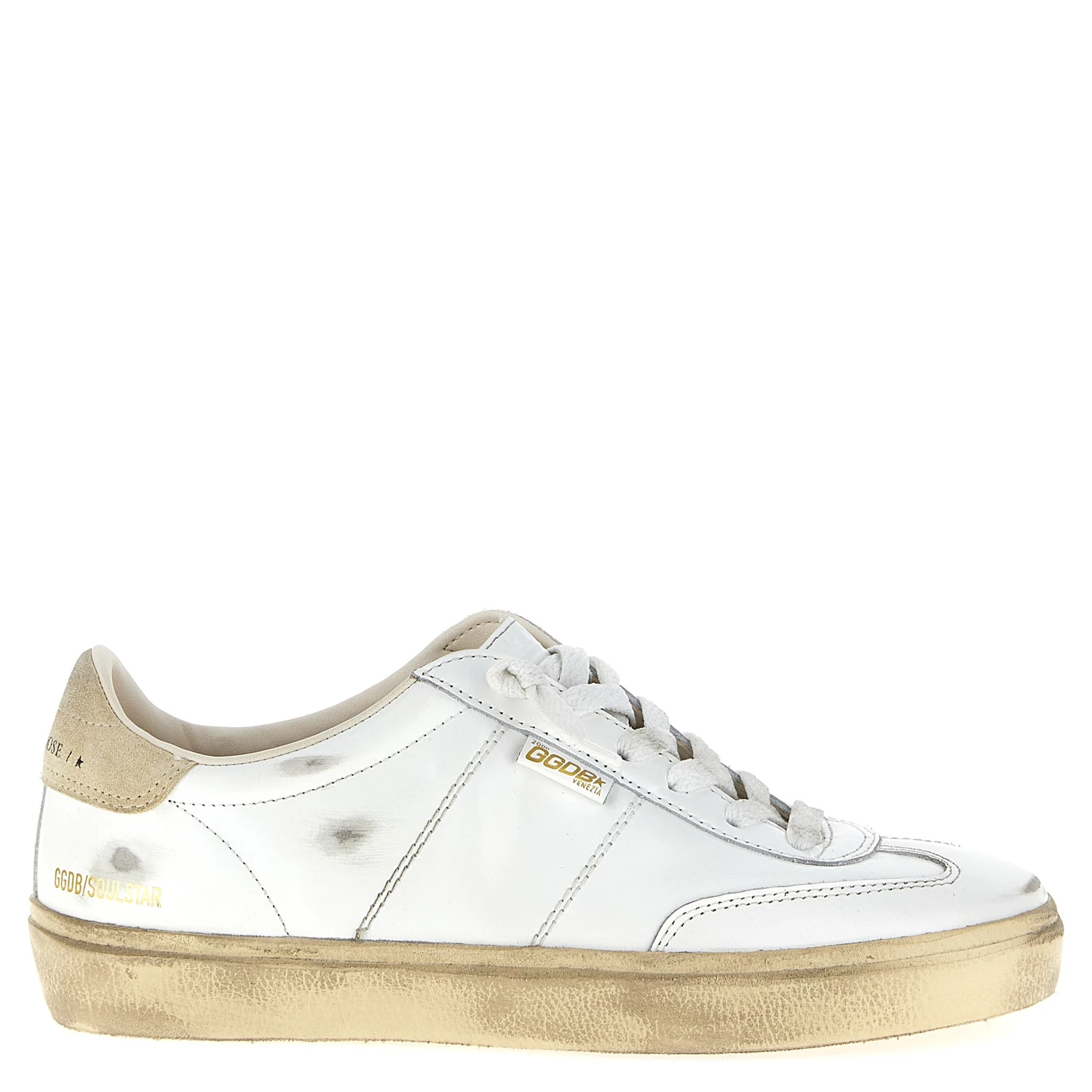 White Cowhide Sneakers