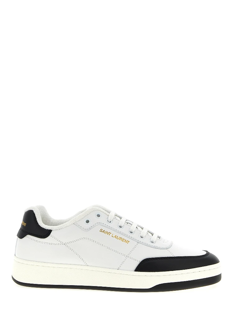 Bicolor Calfskin Low Top Sneakers