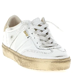 White Cowhide Sneakers