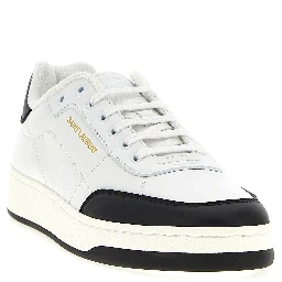 Bicolor Calfskin Low Top Sneakers