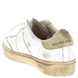 White Cowhide Sneakers