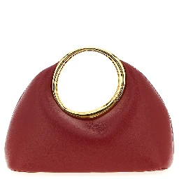 Multicolor Lamb Leather Handbag