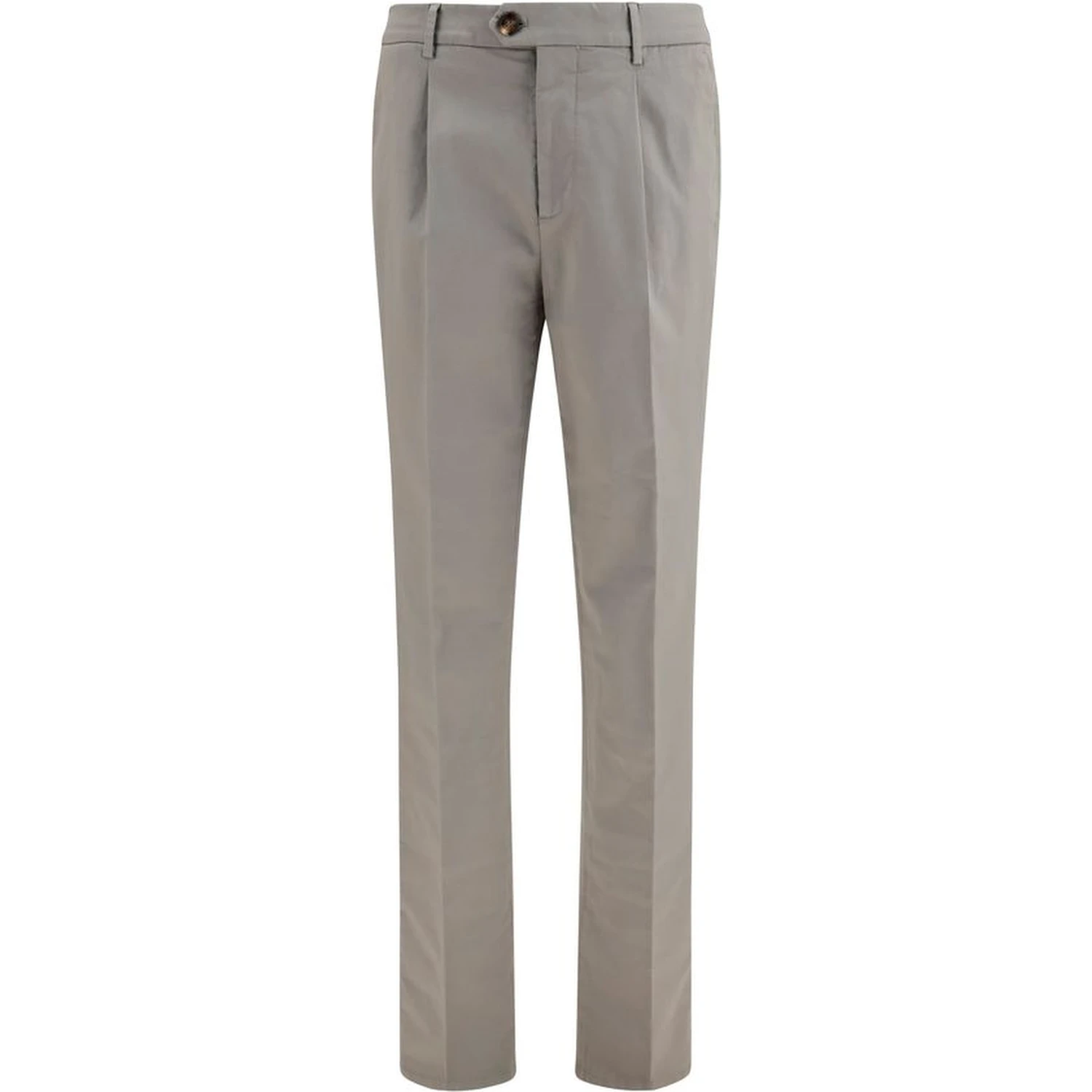Bicolor Cotton Chino Pants