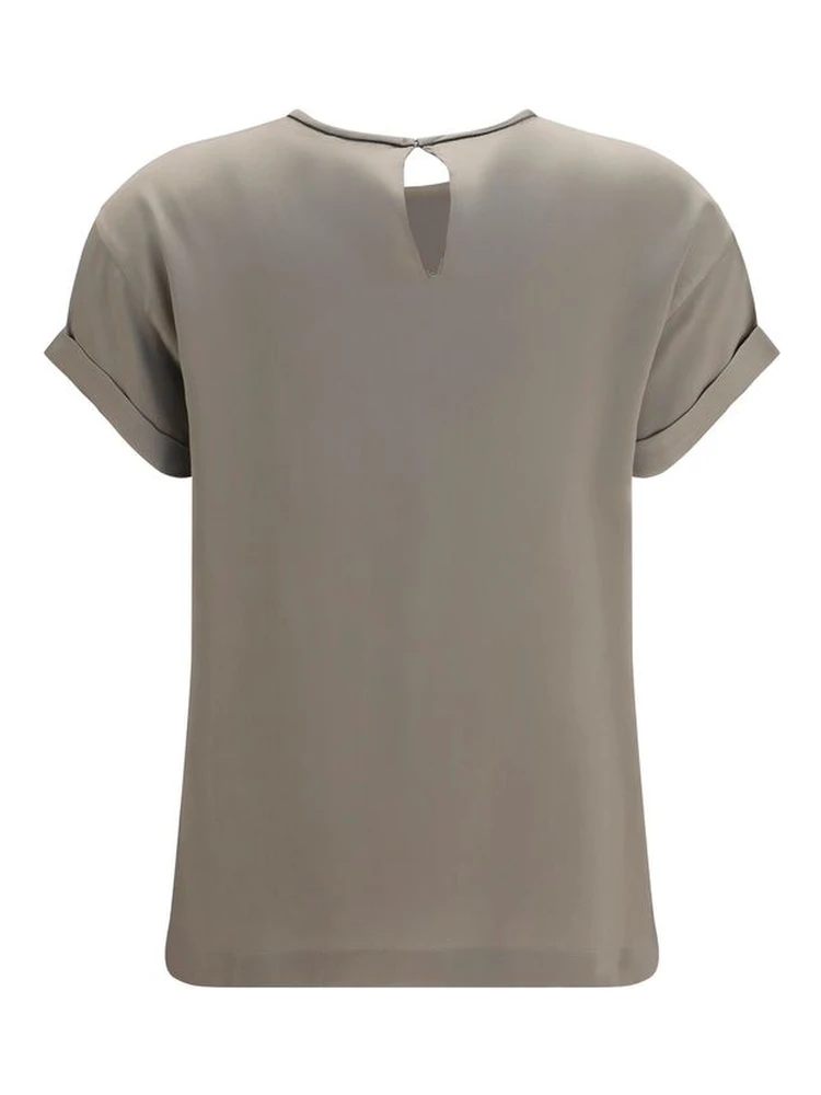 Beige Elastane Blouse alternative