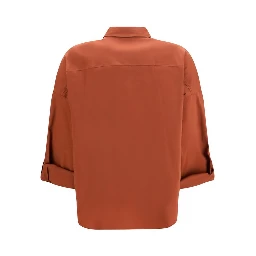 Brown Cotton Shirt
