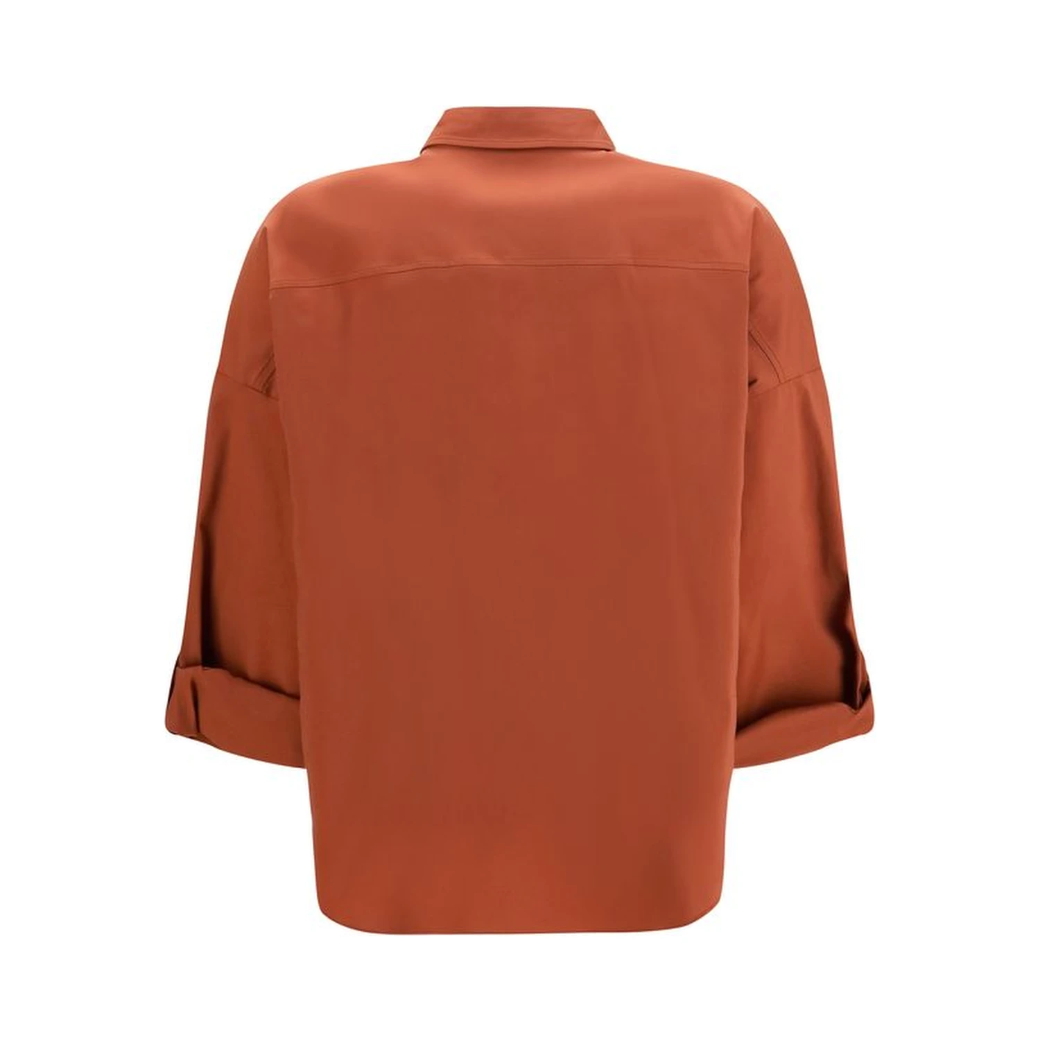 Brown Cotton Shirt