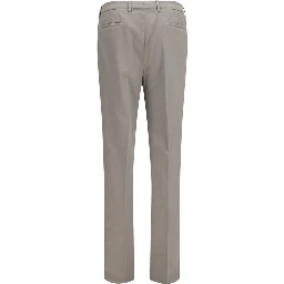 Bicolor Cotton Chino Pants