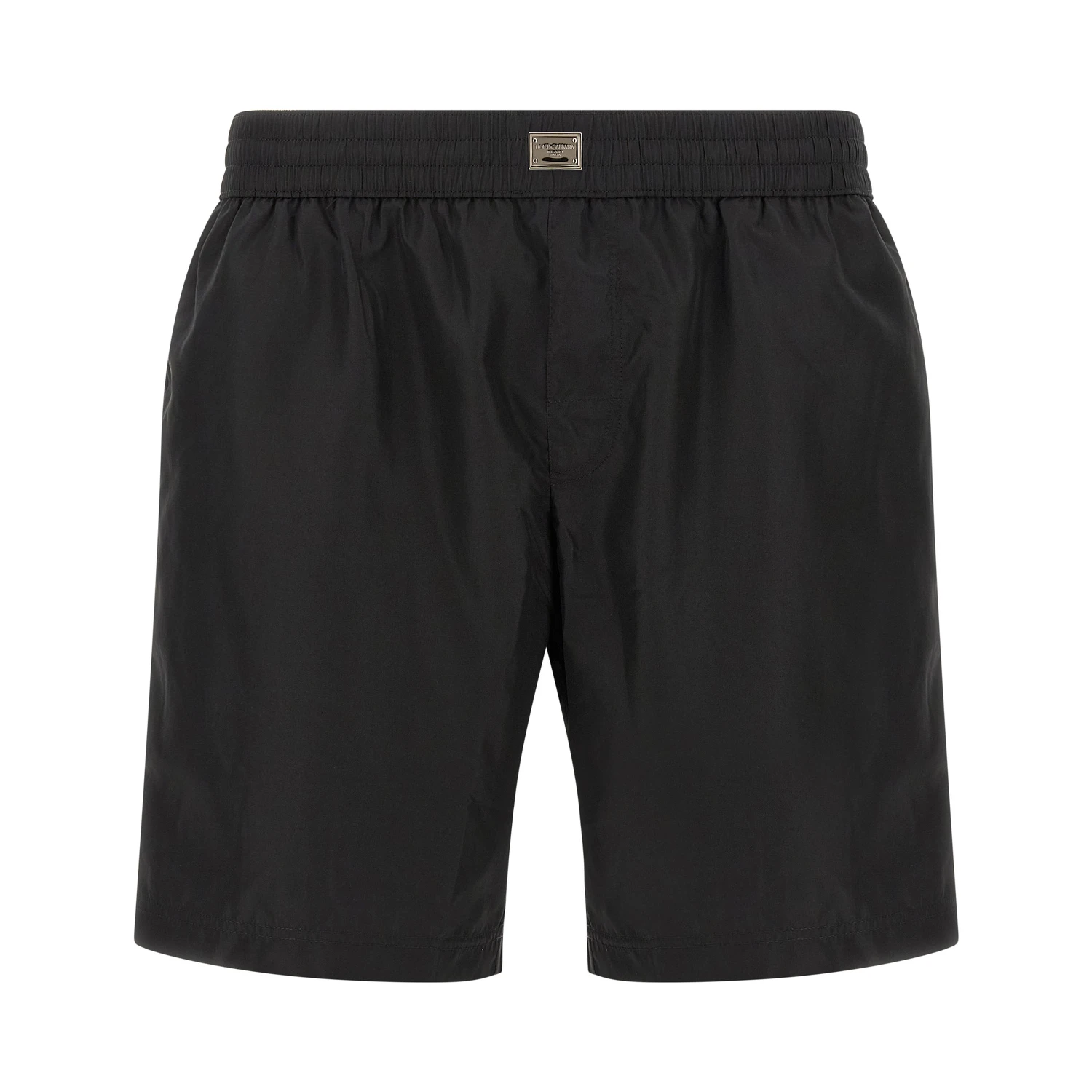 Black Polyamide Swim Shorts