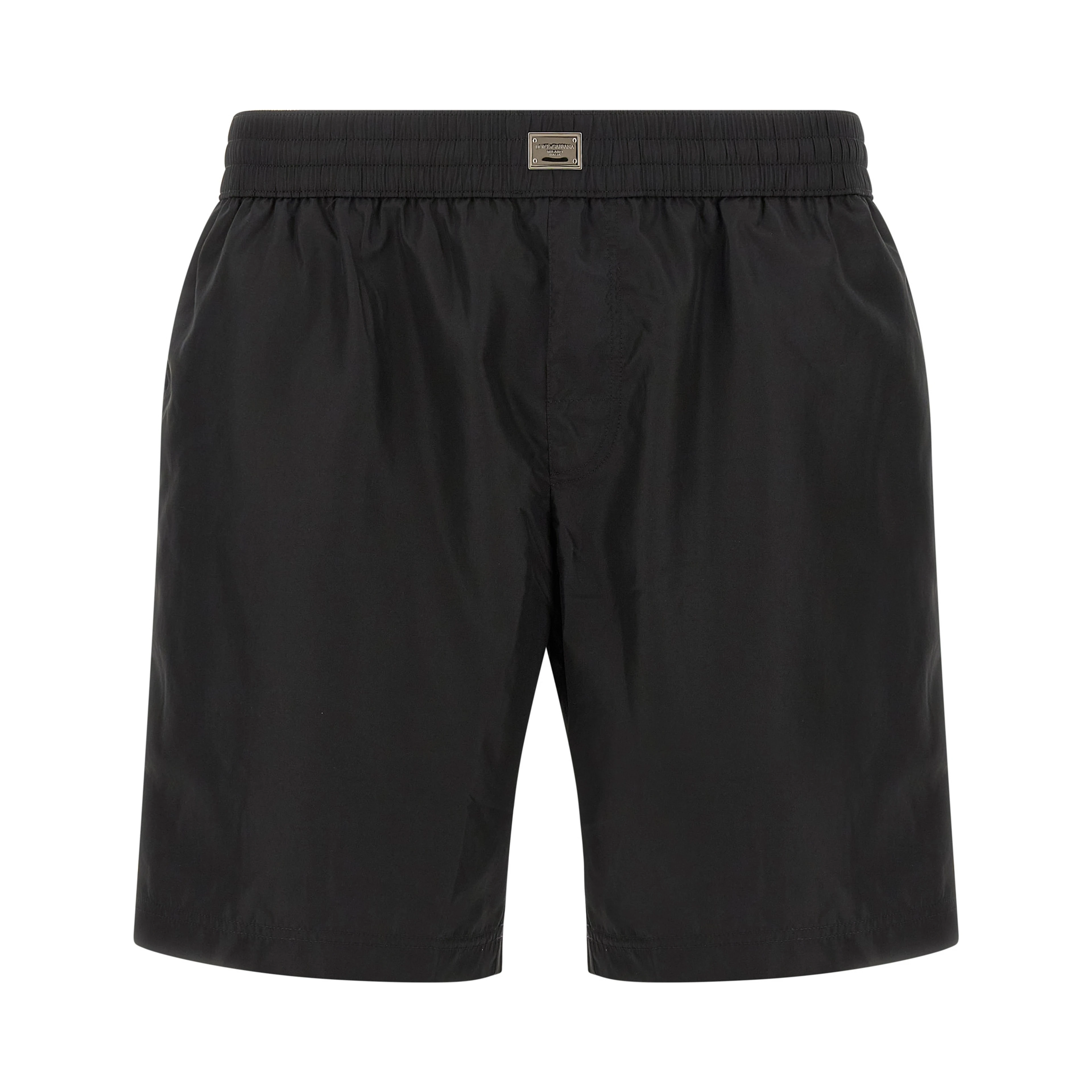 Black Polyamide Swim Shorts