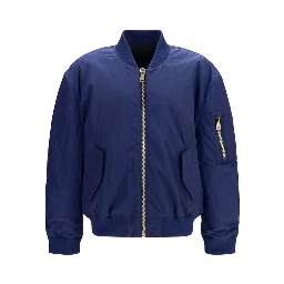Blue Polyamide Bomber