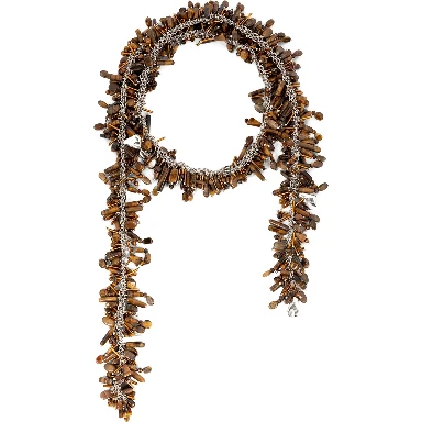 Brown Viscose Necklace