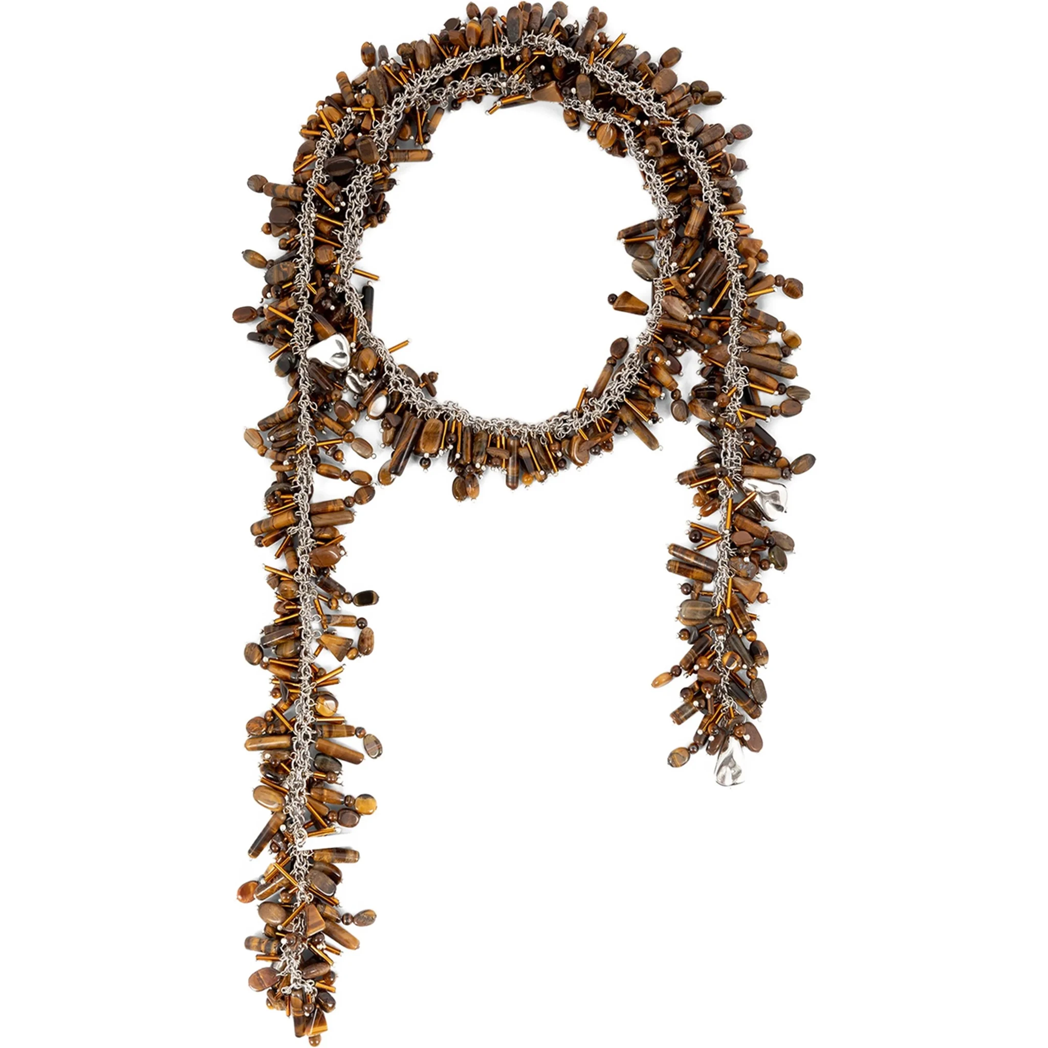 Brown Viscose Necklace