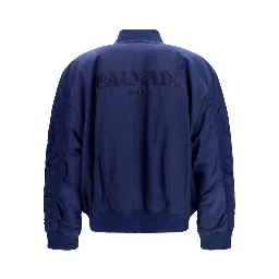 Blue Polyamide Bomber