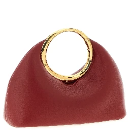 Multicolor Lamb Leather Handbag