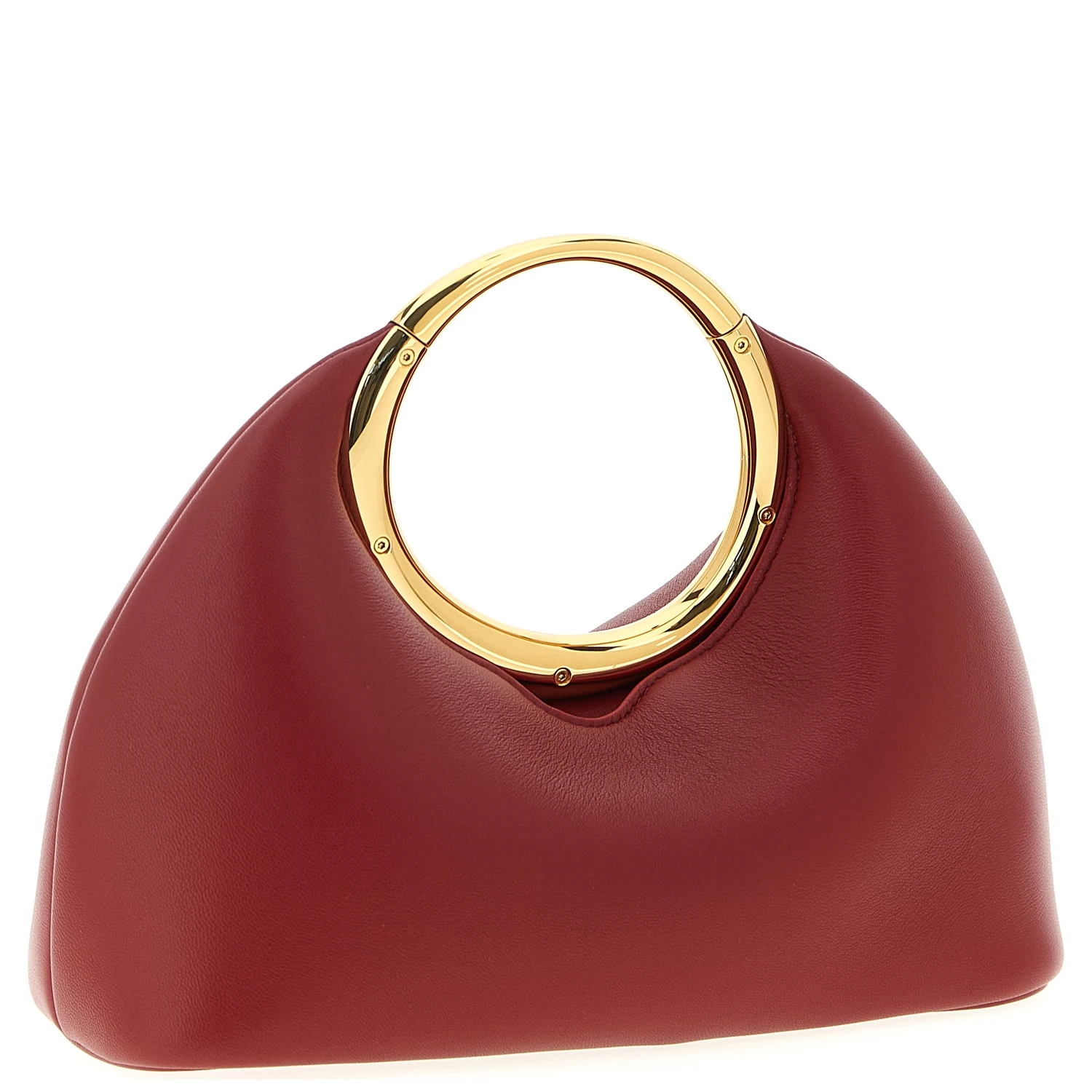Multicolor Lamb Leather Handbag