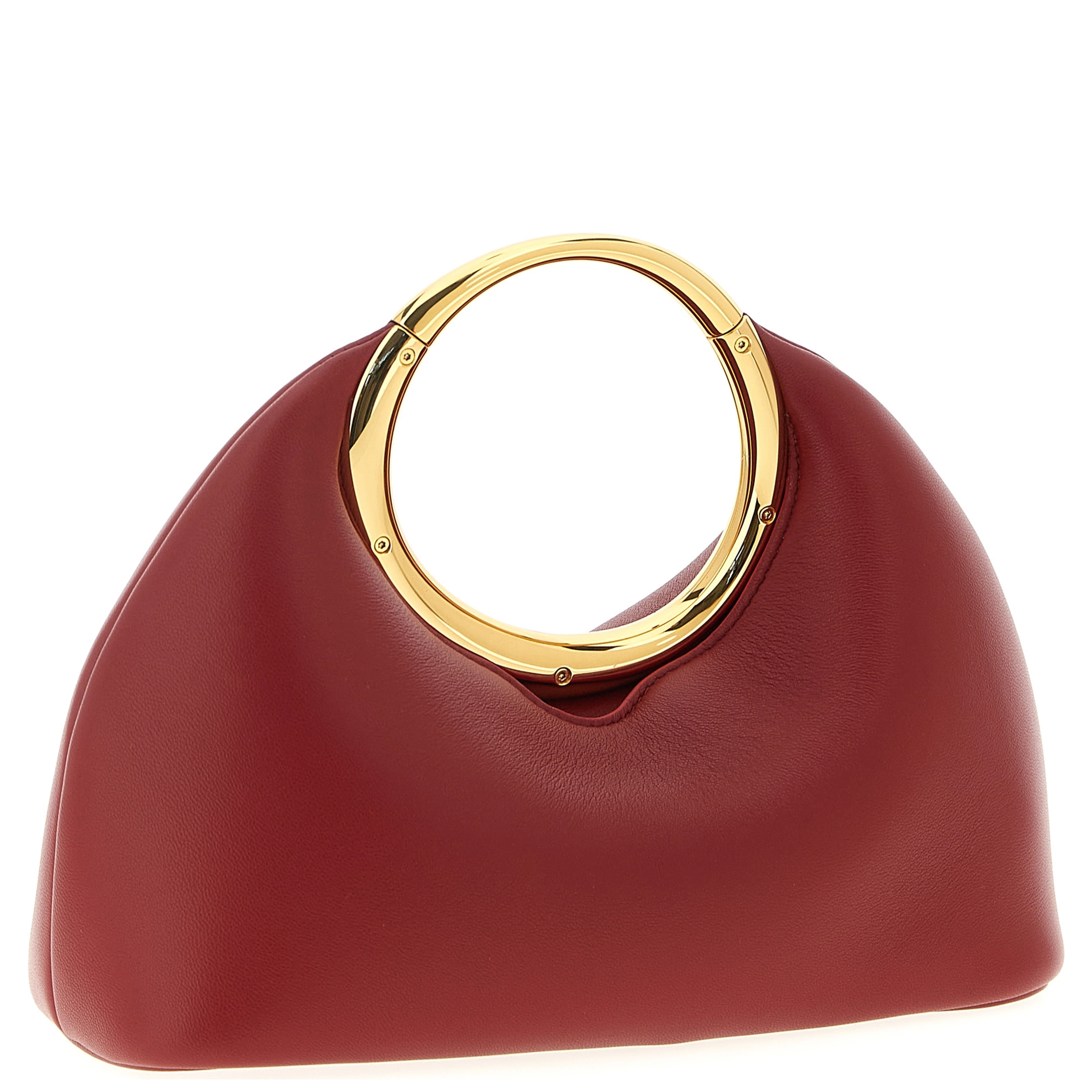 Multicolor Lamb Leather Handbag