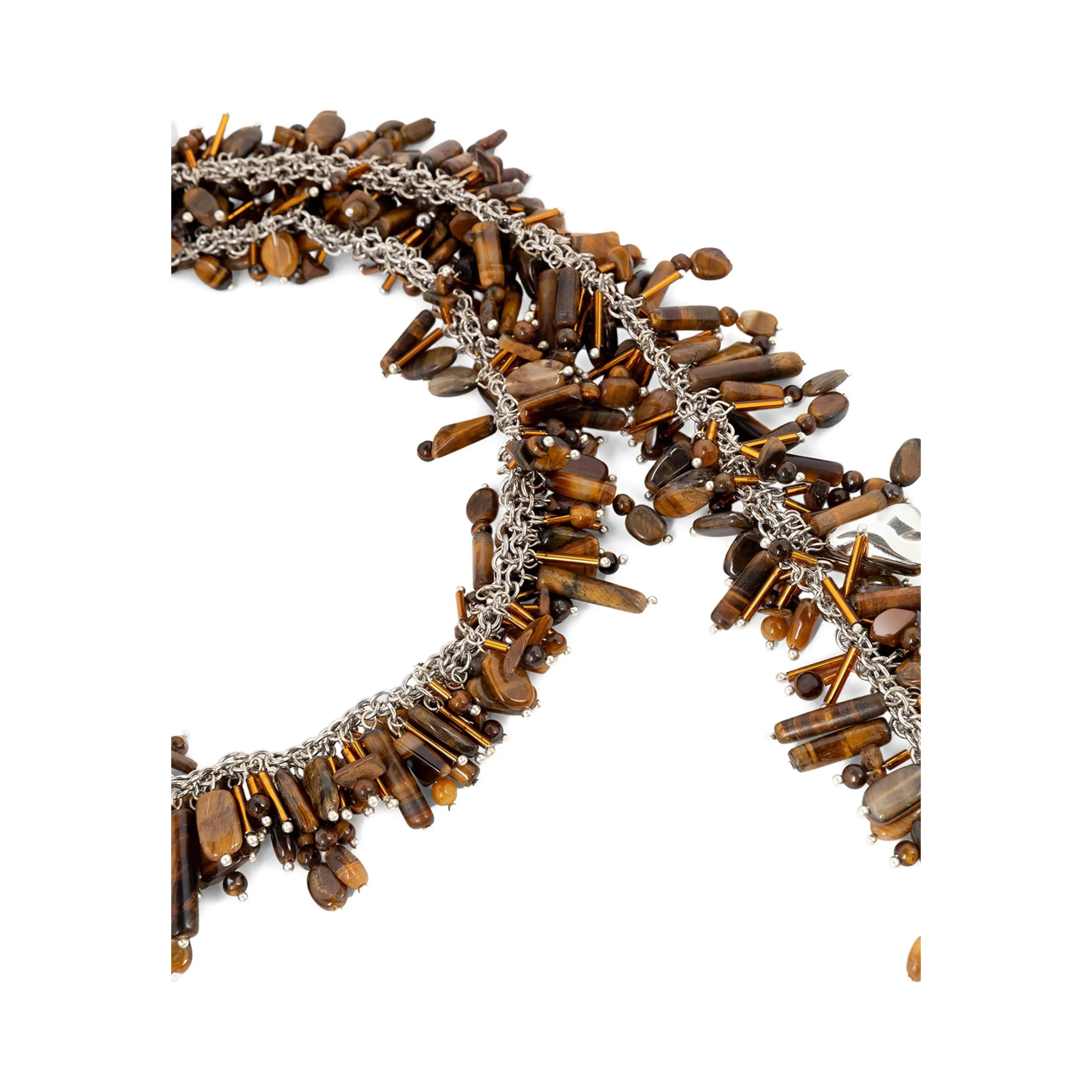 Brown Viscose Necklace