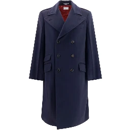 Blue Wool Oves Aries Coat