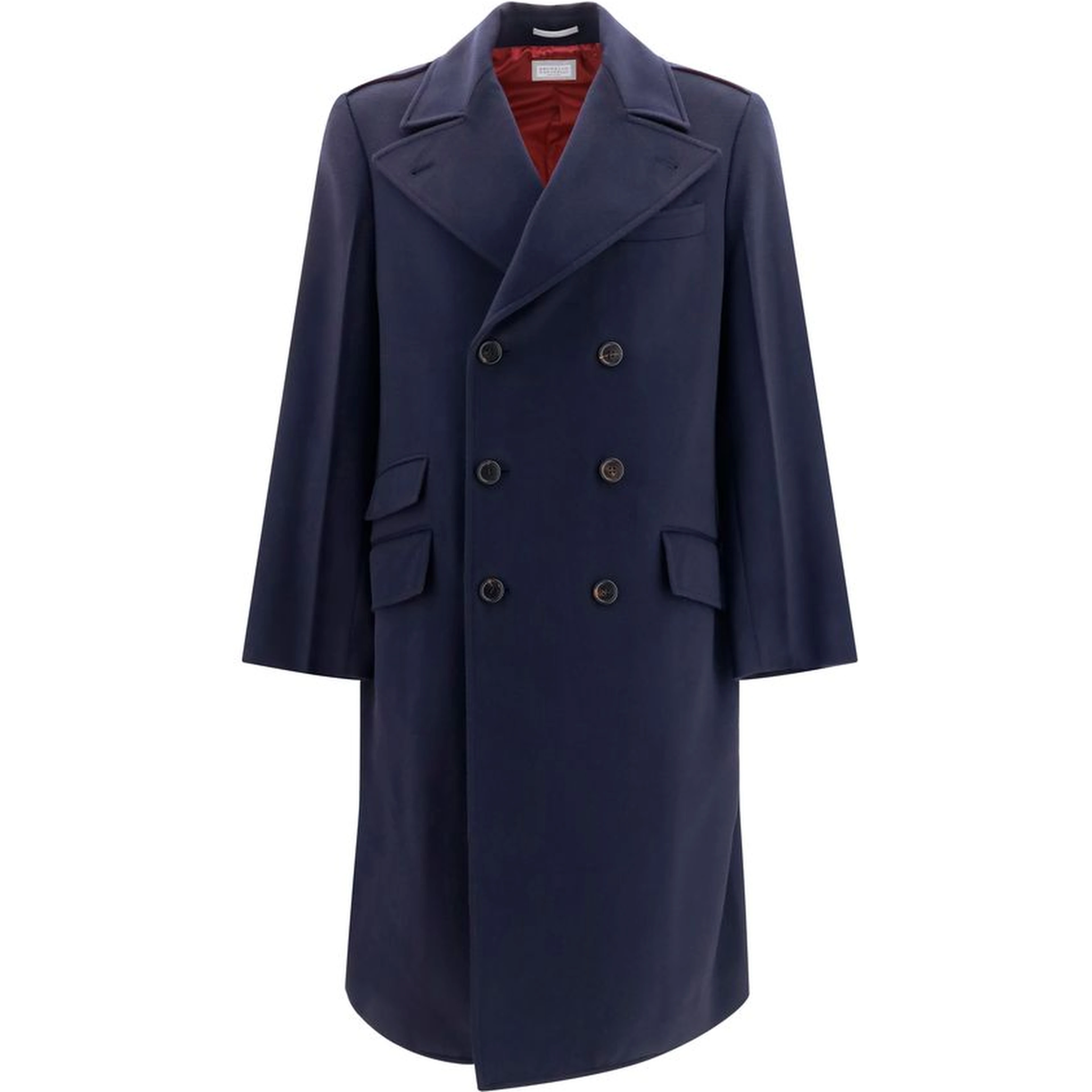 Blue Wool Oves Aries Coat