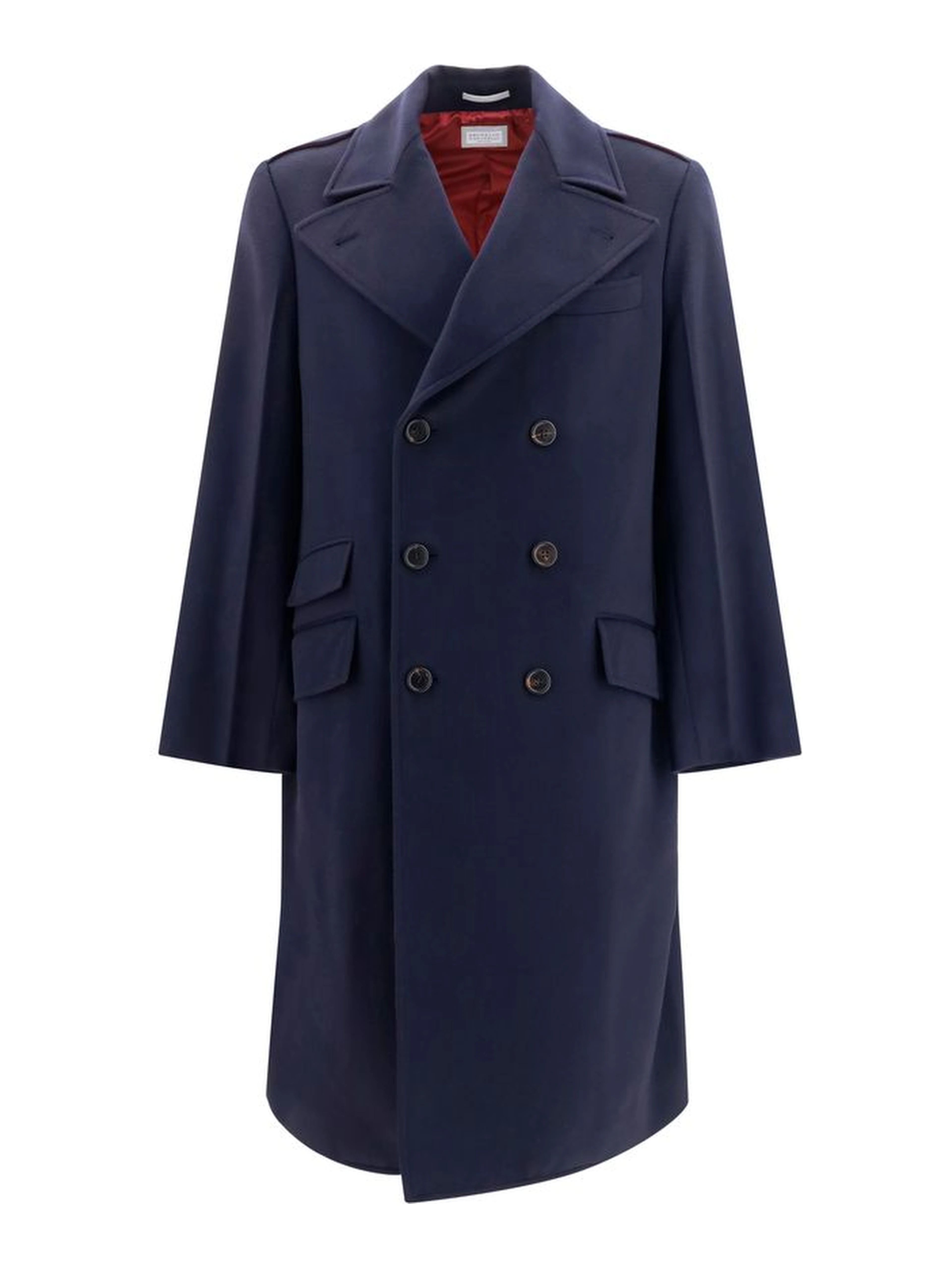 Blue Wool Oves Aries Coat