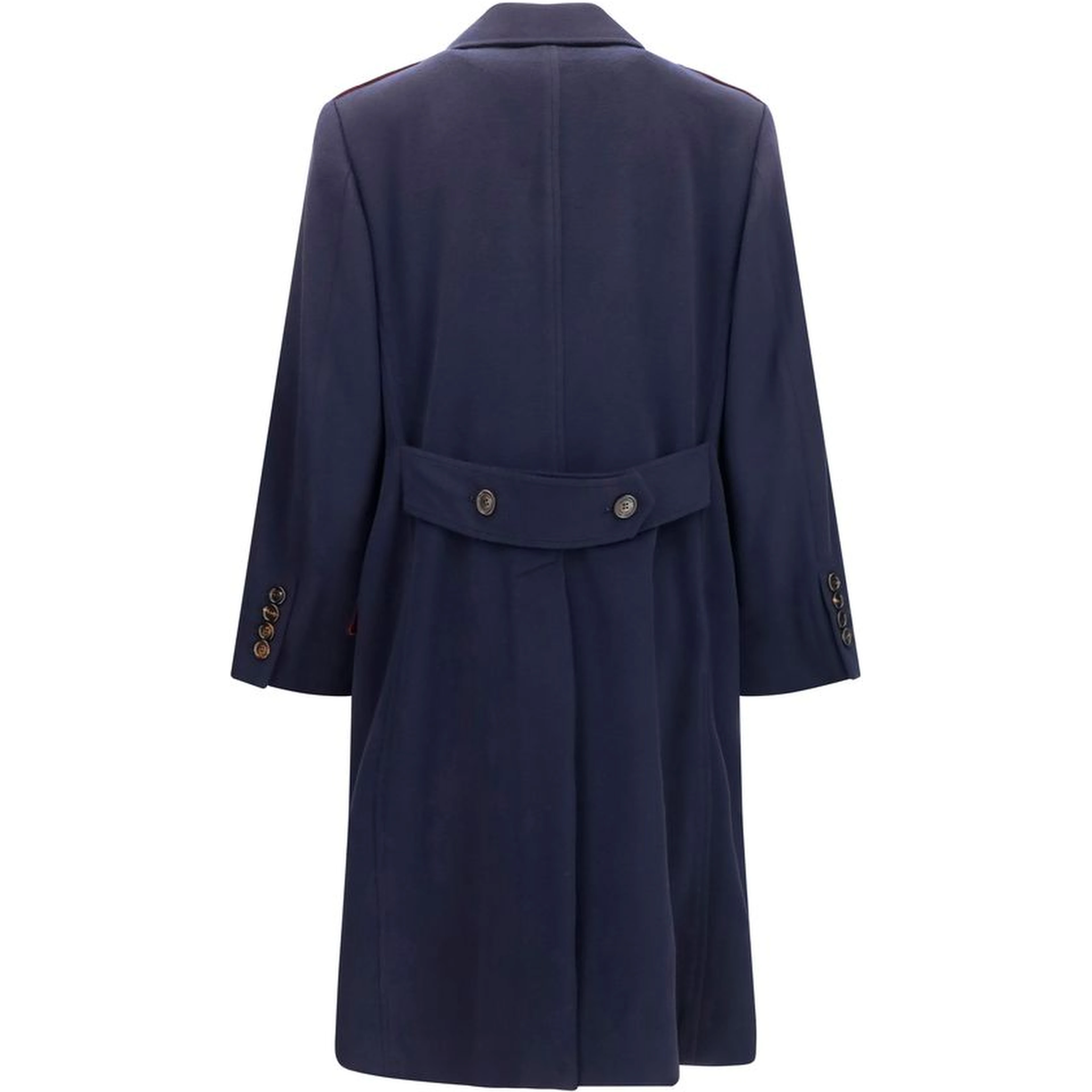 Blue Wool Oves Aries Coat